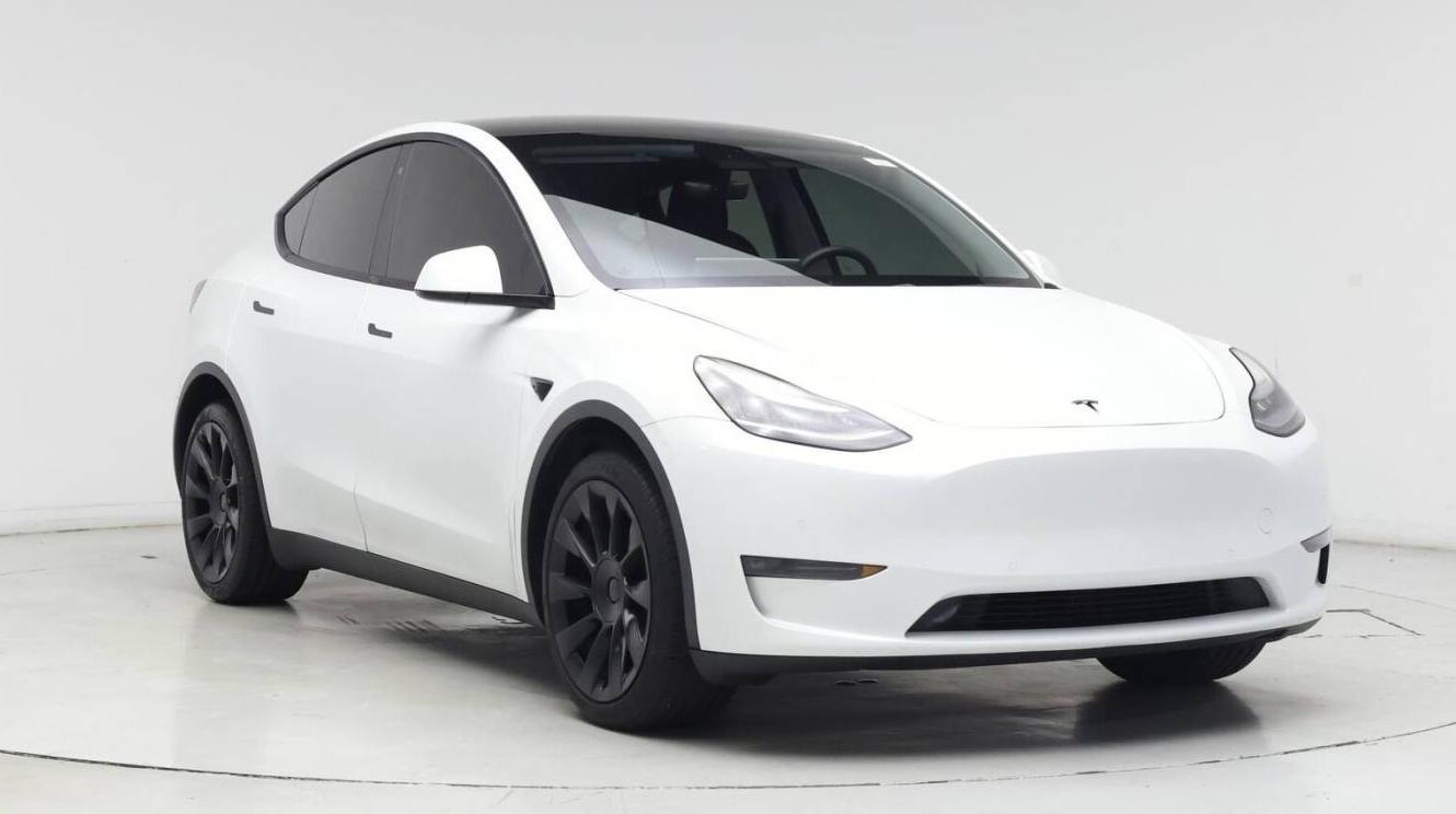 TESLA MODEL Y 2020 5YJYGDEE3LF036796 image